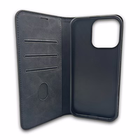 Nutikas Suede ümbris for iPhone 16 6,1" must