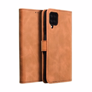 TENDER Book Ümbris jaoks SAMSUNG A12 / M12 brown