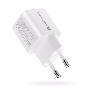 laadija 1 x USB, 1 x USB-C Quick Charge 3.0 20W valge