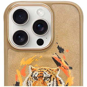 Nimmy Tiger MagSafe ümbris jaoks iPhone 16 Pro Max - brown