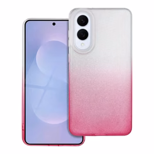 SHINING Ümbris jaoks SAMSUNG S25 Edge läbipaistev roosa