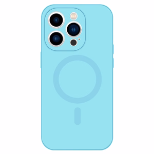 TEL PROTECT MagSilicone Ümbris jaoks Iphone 14 Light sinine