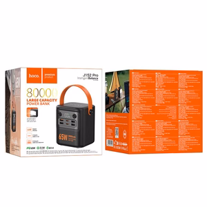 External battery Akupank Hoco J152 Pro PD65W 80000mAh must