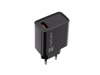 NATEC MAINS CHARGER RIBERA USB-A 18W must