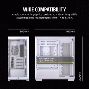 Corsair 3500X RS-R ARGB Midi Tower valge