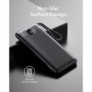 Powerbank Veger C10 (W1116) 10000 mAh with built-in Micro-USB cables / Typ C / Lightning must