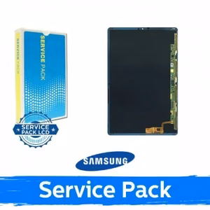 LCD ekraan ühilduv Samsung T720 / T725 Tab S5e must (Service Pack)