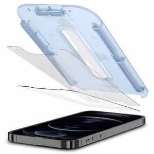 Spigen Glas.tR EZ Fit karastatud klaas iPhone 12 / iPhone 12 Pro jaoks - 2 tk.