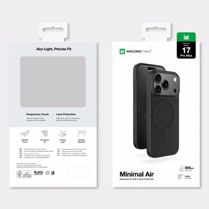 AmazingThing Minimal Air Ümbris jaoks iPhone 17 Pro Max Compatible with MagSafe - Must