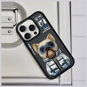 Nimmy Cool&Cute 2.0 Dog Ümbris jaoks iPhone 16 Pro - Must