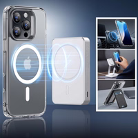 ESR Classic Hybrid Halolock MagSafe Ümbris + Karastatud klaas jaoks iPhone 16 Pro Max - poolläbipaistev