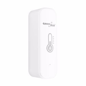 GreenBlue GB737 – siseruumi Wi-Fi temperatuuri- ja niiskusandur, 3,0 V, 2× LR03