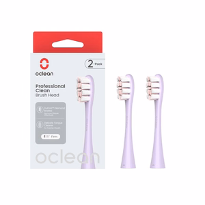 Oclean Professional Clean P1C13/P02 elektrilise hambaharja vahetusotsikud, 2 tk – lillad