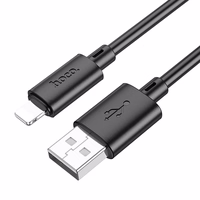 Kaabel USB A to Lightning Hoco 2,4A 1 m X88 must