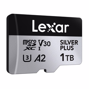 Карта памяти Lexar High-Performance Silver Plus microSDXC 1 ТБ + адаптер
