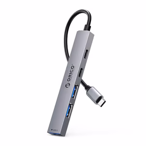 Orico YSB4-U2 USB-A/USB-C Hub Docking Station 2x USB-A 2.0 + 1x USB-A 3.0 + 1x USB-C 2.0 + 1x USB-C - Hall