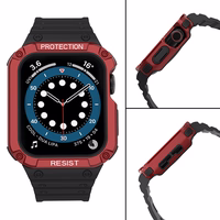 Protect Rihm Apple Watchi 38/40/41mm rihmale - must, punane
