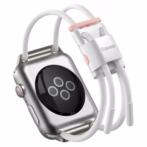 Rihm Baseus Lets go Apple Watch Series 42 / 44mm valge/roosa