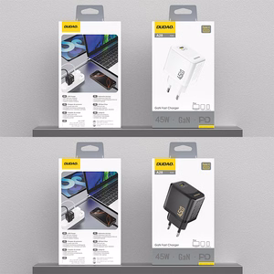Dudao A28 45W GaN USB-C Wall Laadija - valge