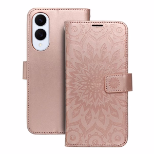 MEZZO Book ümbris jaoks SAMSUNG S25 Edge mandala rose kuldne