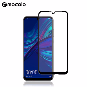 Mocolo 3D 9H Full Glue karastatud ekraanikaitseklaas seadmele Huawei P Smart (2019) / Honor 10 Lite, musta raamiga