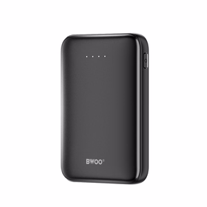 BWOO akupank P72 QC 22.5W PD 20W 5000 mAh, 2 x USB-A ja 1 x USB-C pordiga, must
