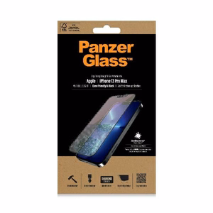 PanzerGlass E2E Anti-Bluelight karastatud klaas iPhone 13 Pro Max antibakteriaalne must