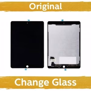 LCD Display Compatible With iPad Air 2 / (2nd Gen) Black Original (Refurbished: China)
