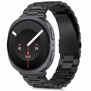 Tech-Protect Stainless Steel Bracelet for Samsung Galaxy Watch 40/44/46 mm - Black