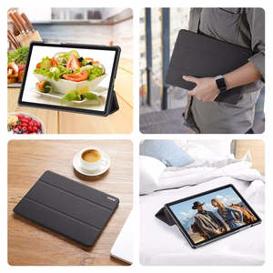 Чехол Dux Ducis Domo для Samsung X210 X215 X216 Tab A9 Plus 11.0 X230 X235 X236 Tab A11 Plus 11.0 чёрный