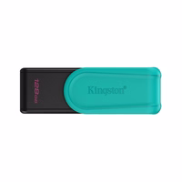 Kingston pendrive 128GB Portable USB 3.2 Gen 1 DataTraveler Exodia S (must/türkīis)