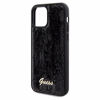 Guess Sequin Script Metal ümbris jaoks iPhone 12/12 Pro - must