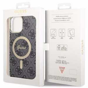 Guess GUHMP13XH4STK iPhone 13 Pro Max 6.7" чёрный/чёрный hardcase 4G MagSafe