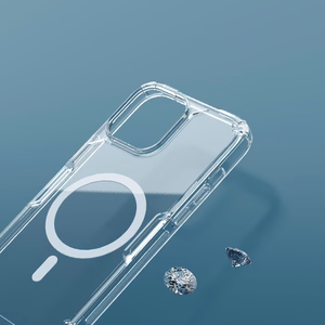 Nillkin Nature Pro Magnetic Case iPhone 14 Plus magnetiline ümbris MagSafe sinine