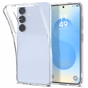 Spigen Liquid Crystal Ümbris jaoks Samsung Galaxy S25 - läbipaistev