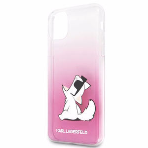 Karl Lagerfeld KLHCN65CFNRCPI iPhone 11 Pro Max kõva ümbris roosa Choupette Fun