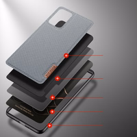 Dux Ducis Fino ümbris on valmistatud nailonist Samsung Galaxy A73 sinisele mudelile.