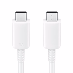 Samsung EP-DN975BWEGWW USB-C - USB-C 5A 480Mb/s kaabel 1m - valge