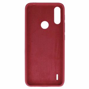 Silicone Lite Ümbris jaoks Motorola Moto E7 Power/E7i Power burgundia