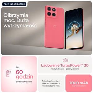 Motorola moto g57 power 17.1 cm (6.72") Dual SIM Android 16.0 5G USB Type-C 12 GB 256 GB 7000 mAh Pink
