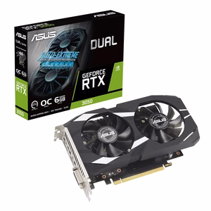 ASUS Dual -RTX3050-O6G NVIDIA GeForce RTX 3050 6 GB GDDR6 Videokaart