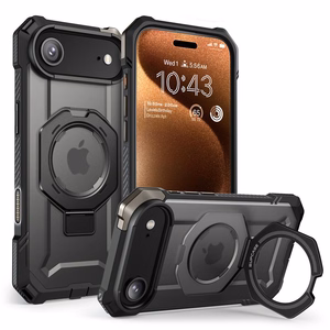 Supcase UB Grip Mag MagSafe Ümbris jaoks iPhone 17 Air - Must