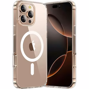 TP Flex MagSafe Ümbris jaoks iPhone 16 Pro - Läbipaistev
