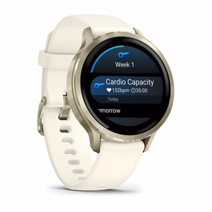 Garmin Venu 4 – GPS-nutikell, AMOLED, 41 mm, kuldne