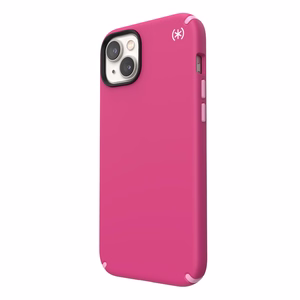 Speck Presidio2 Pro + MagSafe ümbris seadmele iPhone 15 Plus / 14 Plus, Microban mikroobivastase kaitsega, Digital Pink / Blossom Pink / White värvikombinatsioon