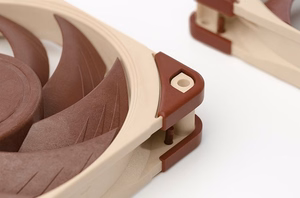 Noctua NF A12x25 ULN Arvutikohvri ventilaator 12 cm beež, punane