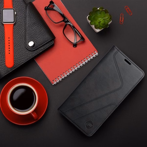 FORCELL F-PROTECT RFID Blocker Kaaned Ümbris jaoks SAMSUNG S24 Plus must