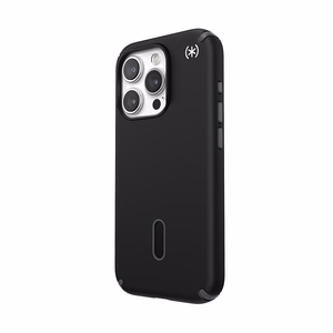 Speck Presidio2 Pro ClickLock MagSafe ümbris seadmele iPhone 15 Pro, mustas ja kiltkivihallis värvitoonis