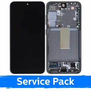 LCD Ekraan Ühildub Samsung S911 S23 Koos Frame / Roheline / (Service Pack)