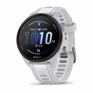Garmin Forerunner 165 Music GPS-nutikell, 1,2-tolline (3,05 cm) AMOLED-puuteekraan, 43 mm, 390 × 390 pikslit, hall